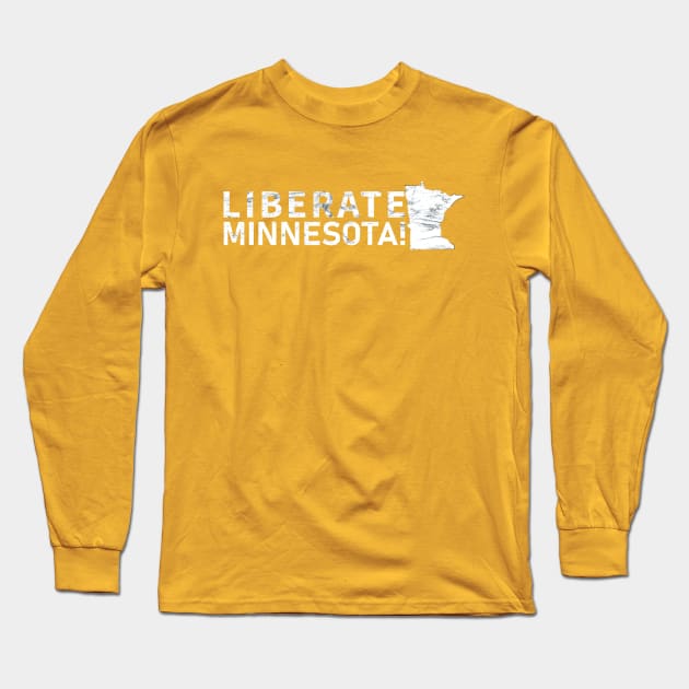 Liberate Minnesota Long Sleeve T-Shirt by HichamBiza